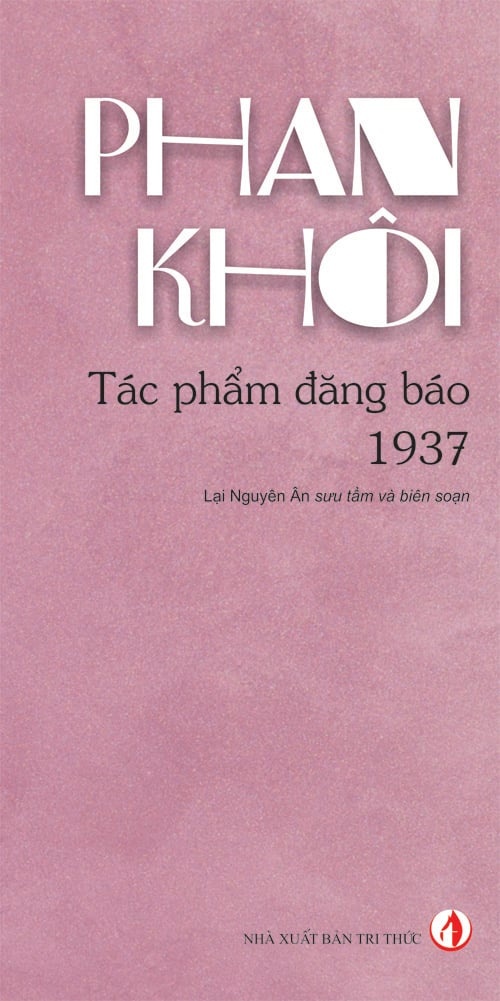Phan Khôi - Tác Phẩm Đăng Báo 1937